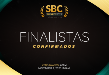 SBC revela os finalistas da terceira edição do SBC Awards Latinoamérica SBC Awards Latinoamérica