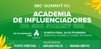 SBC Summit Rio anuncia a Academia de Influenciadores SBC Summit Rio