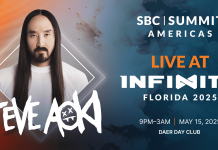 Steve Aoki é presença garantida no SBC Summit Americas