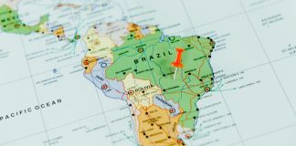 Peru, Colômbia, México e mais: Fazi analisa as perspectivas do setor de jogos na América Latina Mapa da América Latina para falar sobre as previsões da Fazi para a região