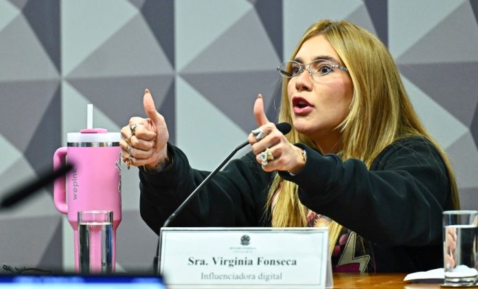 Novidades na CPI das Bets: Virginia Fonseca é acusada de estelionato