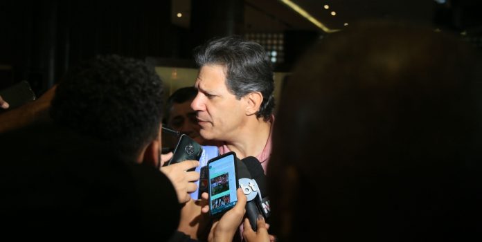 Foto do ministro da Fazenda Fernando Haddad, que defendeu MP que aumenta alíquota de apostas para 18%