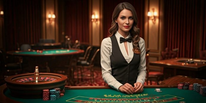 Crupiê de jogos de cassino ao vivo reforça parceria entre Spin Gaming e Casa de Apostas