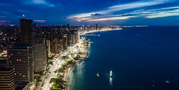 Imagem de Fortaleza, capital do Ceará, local da sede do time Ceará, patrocinado pela Esportes da Sorte