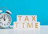 Letreiro 'Tax Time' para reforçar posicionamento do IBJR sobre possível aumento de impostos