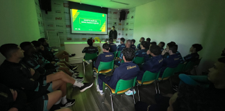 7K promove workshop sobre manipulação de resultados no Mirassol Foto do workshop da 7K sobre integridade esportiva no mirassol
