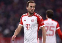 Foto de Harry Kane, do Bayern