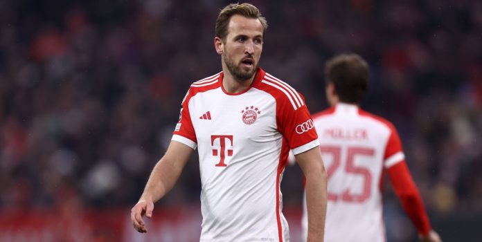 Foto de Harry Kane, do Bayern