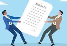Imagem conceitual do conflito contratual entre Hanzbet e EA Entretenimento e Esporte LTDA