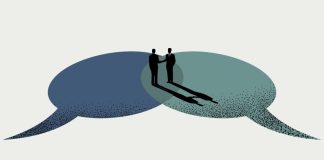 SPA e Conselho Digital anunciam acordo de cooperação Imagem conceitual de duas pessoas conversando e concordando