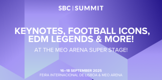 Super Stage contará com estrelas e será o coração do SBC Summit Banner do Super Stage do SBC Summit