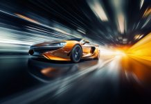 Supercarro esportivo