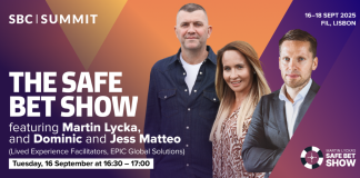 Martin Lycka receberá ex-jogador do Liverpool e Leeds no Safe Bet Show durante o SBC Summit 2025 banner do Safe Bet Show do SBC Summit 2025