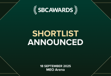 SBC Awards 2025 banner