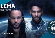 Calema é confirmado como atração do Legends Charity Game em Lisboa Calema é confirmado como atração do Legends Charity Game em Lisboa