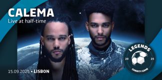 Calema é confirmado como atração do Legends Charity Game em Lisboa Calema é confirmado como atração do Legends Charity Game em Lisboa