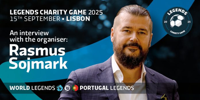 Rasmus Sojmark, SBC: “O Legends Charity Game é uma união por meio do esporte e da solidariedade”