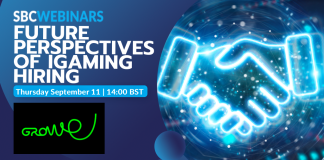 SBC Webinars: Growe Talents discute perspectivas futuras de contratação no iGaming Imagem oficial de divulgação do SBC Webinars em parceria com a Growe