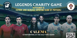 Estádio José Alvalade, do Sporting CP, será palco do Legends Charity Game banner do Legends Charity game, realizado no Estádio José Alvalade