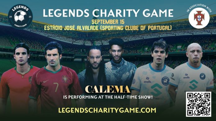 Estádio José Alvalade, do Sporting CP, será palco do Legends Charity Game banner do Legends Charity game, realizado no Estádio José Alvalade