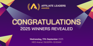 Imagem de divulgação oficial do Affiliate Leaders Awards 2025, da SBC