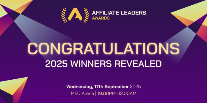 SBC-Awards-Affiliate-Leaders-2025 Imagem de divulgação oficial do Affiliate Leaders Awards 2025, da SBC
