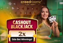 Jogo Cashout Blackjack da Creedroomz tem novidades inéditas para usuários