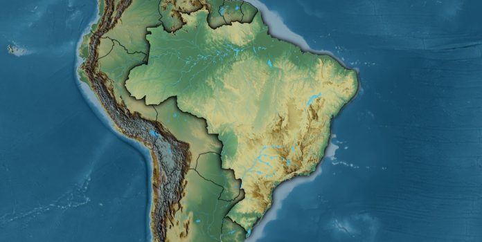 oddsgate-parceria-estratégica-betconstruct-brasil Representação do mapa do Brasil