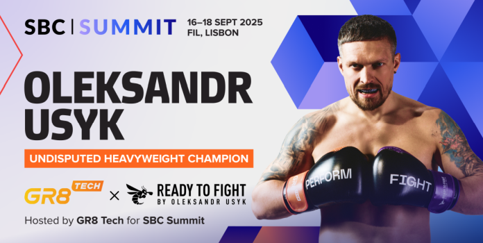 oleksandr-usyk-marca-presença-no-sbc-summit-2025 Imagem de divulgação oficial sobre a participação de Oleksandr Usyk no SBC Summit 2025