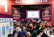 Entrada do Global Markets, no SBC Summit 2025, onde foi discutido o potencial do México na América Latina