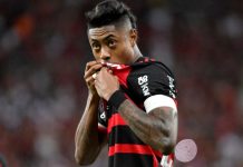 STJD determina suspensão temporária e multa em dinheiro para Bruno Henrique Bruno Henrique, atacante do Flamengo