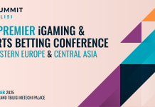 SBC Summit Tbilisi 2025 terá foco na Europa Oriental e Ásia Central na próxima semana Imagem oficial de divulgação do SBC Summit Tbilisi 2025
