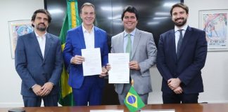 Ministério do Esporte e ANJL firmam parceria para promover integridade esportiva e jogo responsável Representantes do Ministério do Esporte e da Associação Nacional de Jogos e Loterias
