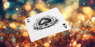 Yggdrasil firma parceria com Aposta Ganha e fortalece presença no Brasil Carta de baralho flutuando com fundo colorido e brilhoso