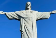 VBET: presença sólida e significativa no Brasil Cristo Redentor, localizado no Rio de Janeiro