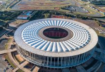 Superbet firma acordo com CBF para patrocinar Supercopa do Brasil 2026 Estádio Mané Garrincha, em Brasilia, palco da Superbet Supercopa do Brasil.