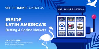 Banner digital de divulgação da programação voltada à América Latina do SBC Summit Americas 2026