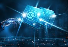 SPA anuncia lançamento de laboratório virtual para combater mercado ilegal de apostas Mão de robô tocando na automação de tecnologia de rede na interface