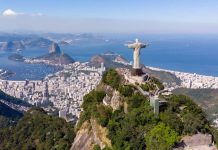 BetConstruct AI confirma participação no SBC Summit Rio 2026 Foto tirada do Cristo Redentor, monumento histórico do Rio de Janeiro.