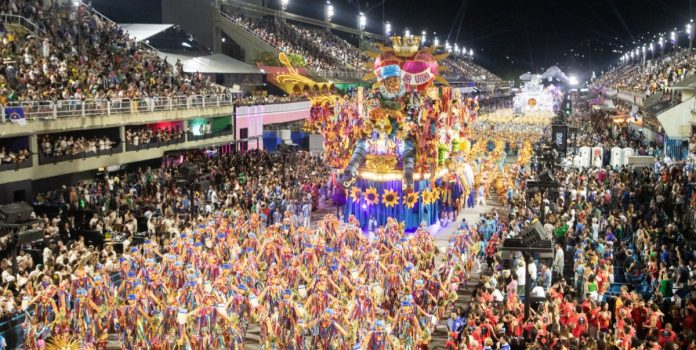 Esportes-da-Sorte-reforça-presença-no-Carnaval-de-2026 Desfile no sambódromo, no Rio de Janeiro
