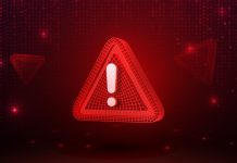Símbolo de alerta vermelho