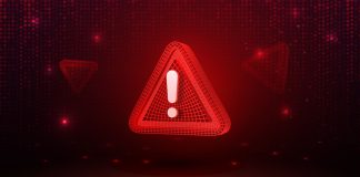 Símbolo de alerta vermelho