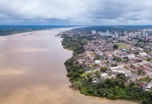 Vista da cidade de Porto Velho, em Rondônia
