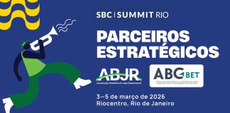 SBC firma parceria com a ABJR e a ABC-Bet para fortalecer o jogo responsável no Brasil Banner de anúncio de parceria entre SBC, ABJR e ABC-Bet.