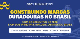 Banner para chamada do SBC Summit Rio 2026: Como construir marcas duradouras no Brasil.