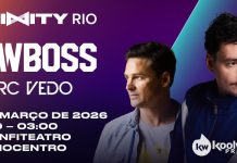 Banner do SBC Summit Rio 2026 para a festa Infinity.