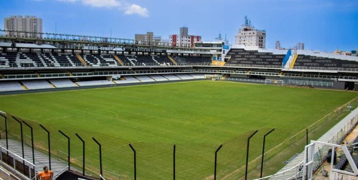 Santos-Futebol Vila Belmiro, estádio do Santos.