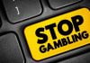 MPF abre inquérito civil para apurar sistema de autoexclusão de sites de apostas Botão escrito "stop gambling", que em português significa pare de fazer apostas.