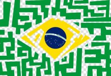 The Brazil Gold Rush: BETBY lança relatório sobre o primeiro ano de mercado regulado Bandeira do Brasil em desenho