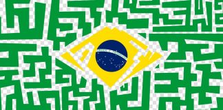 The Brazil Gold Rush: BETBY lança relatório sobre o primeiro ano de mercado regulado Bandeira do Brasil em desenho